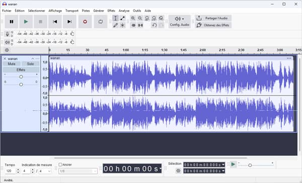 Enregistrer la voix sur une musique avec Audacity