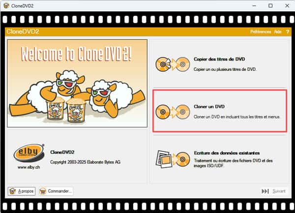 Extraire DVD sur PC et Mac avec CloneDVD