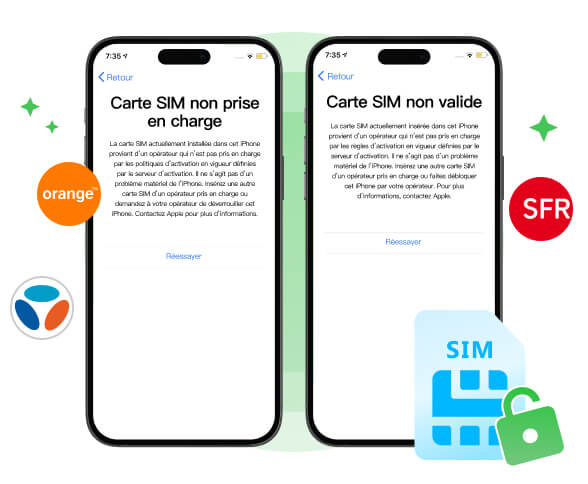 Déverrouiller la carte SIM