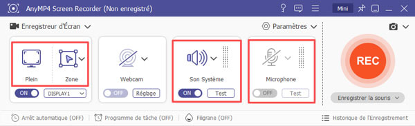 Enregistreur d'Écran