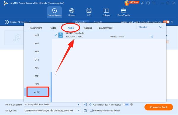 Choisir ALAC ou FLAC