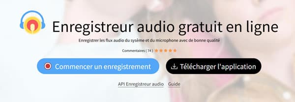 L'interface de Send Voice Messages