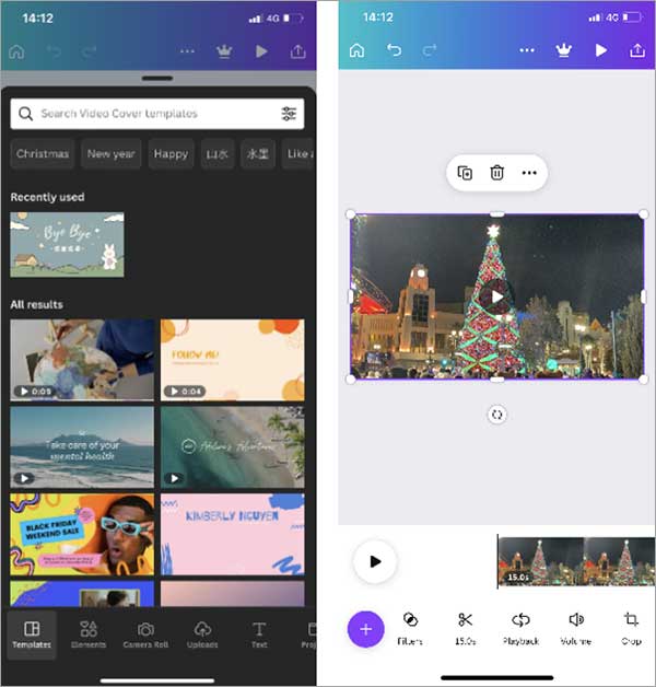Faire un montage vidéo 4K sur Canva