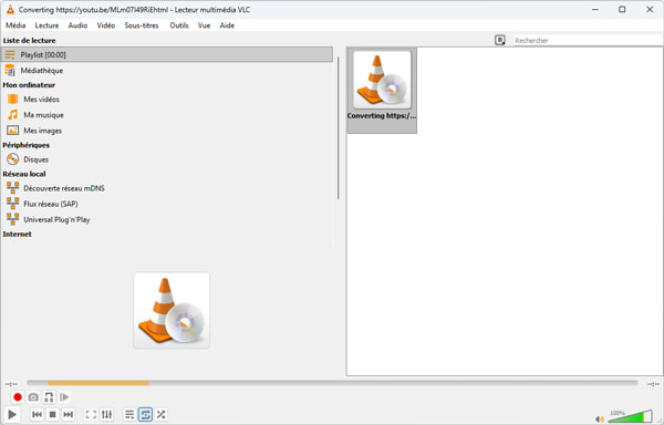 Enregistrer YouTube avec VLC