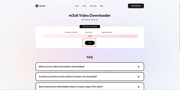 Finir le téléchargement les vidés sur des sites Internet Google Chrome