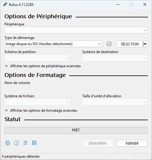 Graver ISO Windows sur une clé USB