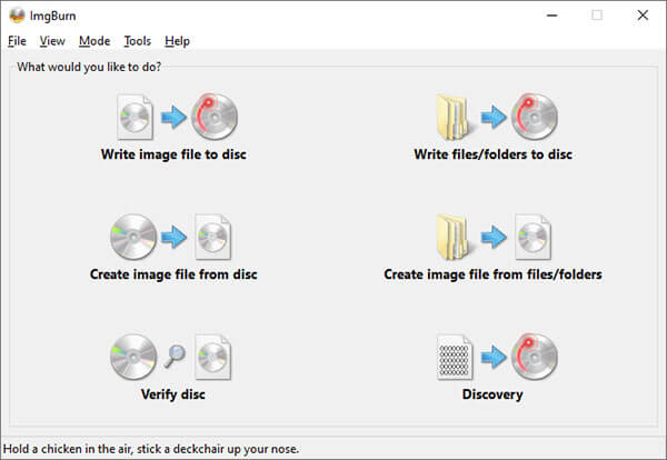 Créer une image à partir d'un disque