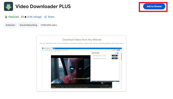 Installer l'extension
