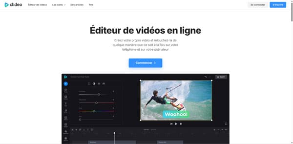 Le Page Principal De Clideo