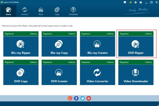 Ripper DVD avec Leawo DVD Ripper