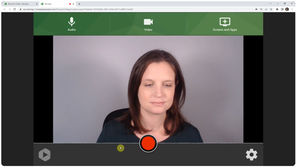 Enregistrer une vidéo en ligne avec Enregistreur d'écran sur Panopto Express