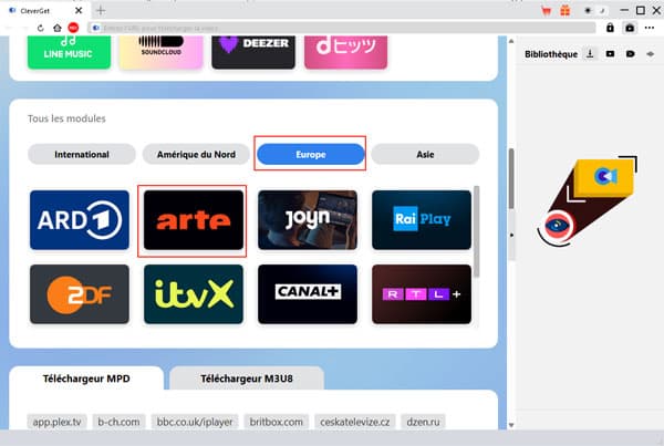 Trouver le canal atre