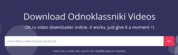 Télécharger une vidéo OK.ru en ligne sur le site okvid.download