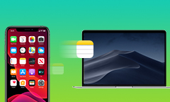 Transférer des notes iPhone vers Mac