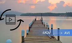 Convertir MOV en AVI/MP4 gratuitement