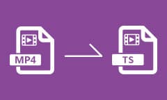 Comment convertir MP4 en TS
