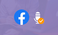 Enregistrer un message vocal Facebook